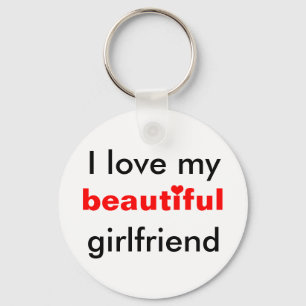 Llavero Amo a mi hermosa novia