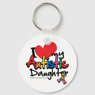 Llavero Amo A Mi Hija Autista