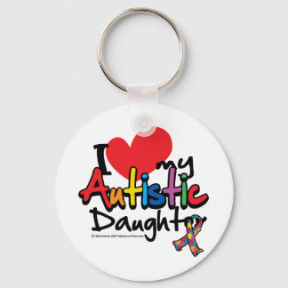 Llavero Amo A Mi Hija Autista