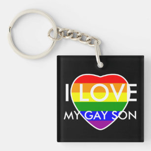 LLAVERO AMO A MI HIJO GAY FAMILIA APOYA DERECHOS GAY