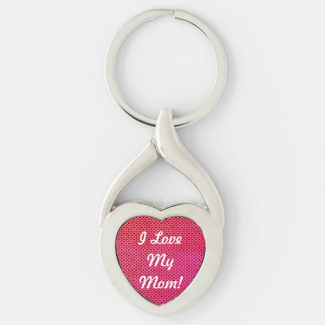 Llavero Amo A Mi Mamá (Anverso)