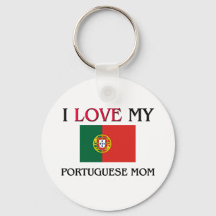 Llavero Amo a mi mamá portuguesa