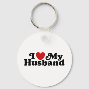 Llavero Amo a mi marido