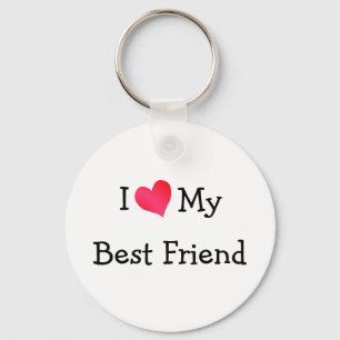 Llavero Amo A Mi Mejor Amigo