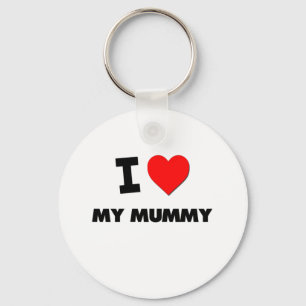 Llavero Amo a mi momia