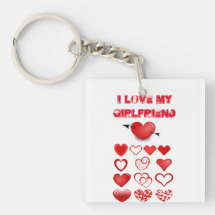 Llavero Amo a mi novia