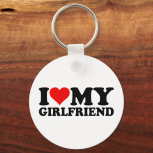 Llavero Amo a mi novia 1WH1