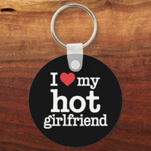 Llavero Amo a Mi Novia Caliente Regalo de Gf del Día de Sa