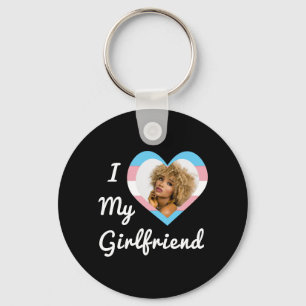 Llavero Amo a mi novia Orgullo Trans LGBT Foto Personaliza