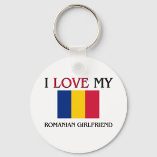 Llavero Amo a mi novia rumana