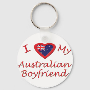 Llavero Amo a mi novio australiano