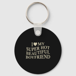 Llavero Amo a mi novio caliente hermoso divertido novia