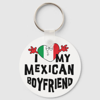 Llavero Amo a mi novio mexicano