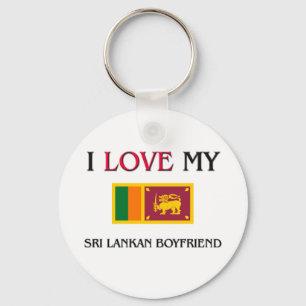 Llavero Amo a mi novio srilanqués