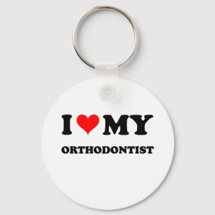 Llavero Amo a mi Orthodontist