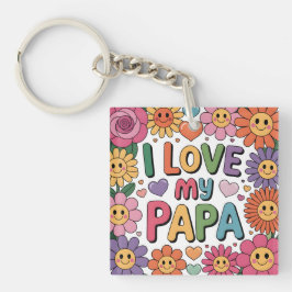 Llavero Amo a mi papá