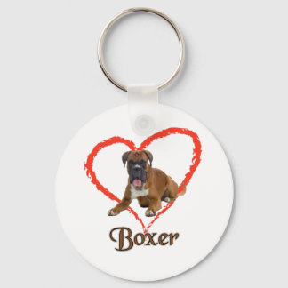 Llavero Amo A Mi Perro De Boxer
