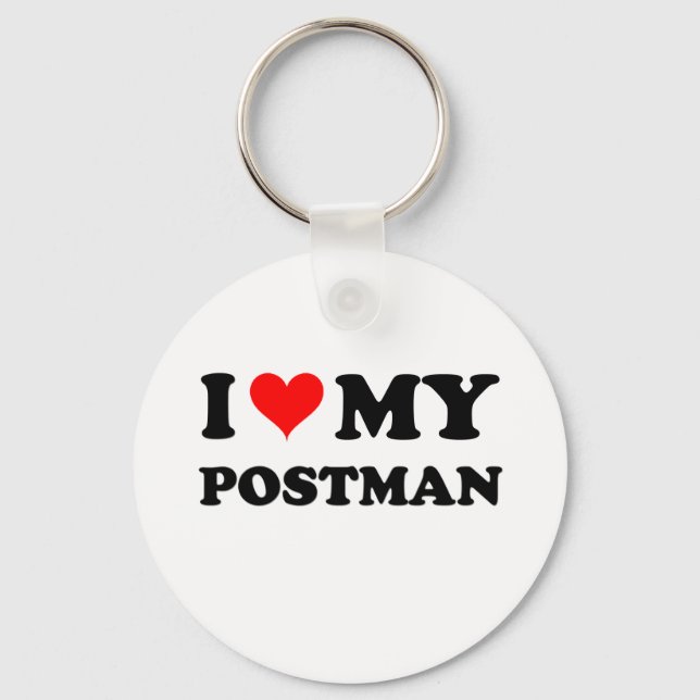 Llavero Amo A Mi Postman (Anverso)