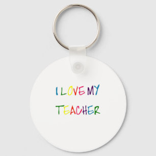 Llavero Amo a mi profesor (gracias)