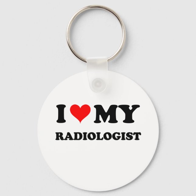 Llavero Amo A Mi Radiólogo (Anverso)