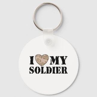 Llavero Amo A Mi Soldado