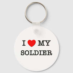 Llavero Amo a mi SOLDADO
