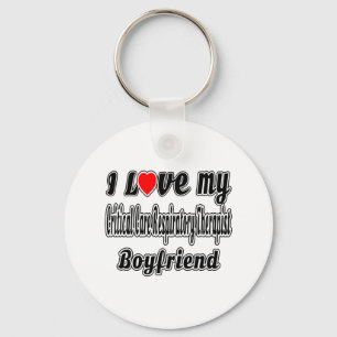 Llavero Amo a mi terapeuta respiratorio Boyf del cuidado