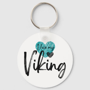 Llavero Amo a mi Vikingo