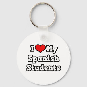 Llavero Amo A Mis Estudiantes Españoles