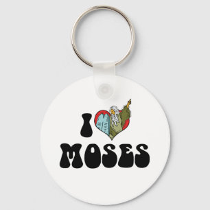 Llavero Amo a Moses Keychain
