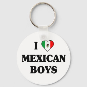 Llavero Amo a muchachos mexicanos
