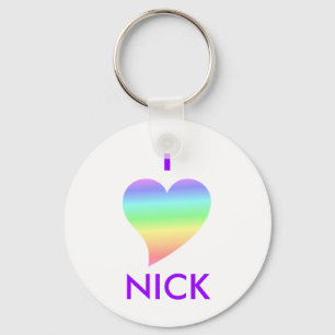 Llavero Amo a Nick