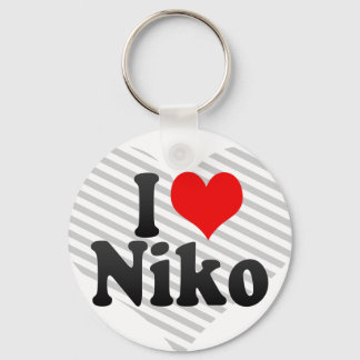 Llavero Amo a Niko