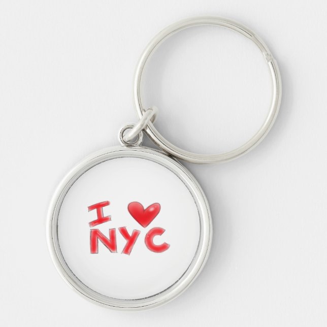 Llavero Amo a Nueva York Clásico (Frente)
