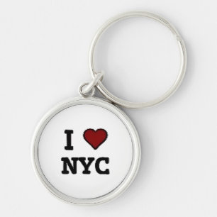 Llavero Amo a NYC corazón