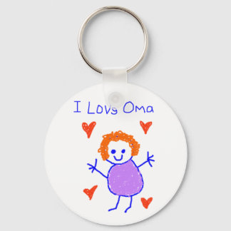 Llavero Amo A Oma
