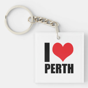 Llavero Amo a Perth