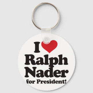 Llavero Amo a Ralph Nader por el presidente
