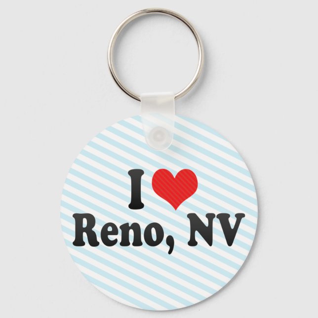 Llavero Amo a Reno, NV (Anverso)