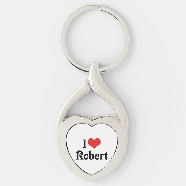 Llavero Amo a Robert (Anverso)