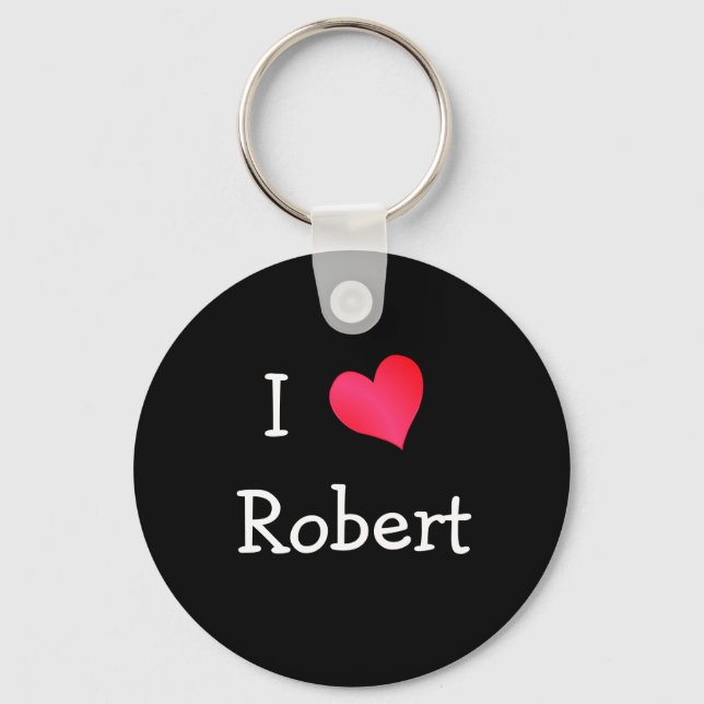 Llavero Amo a Robert (Anverso)