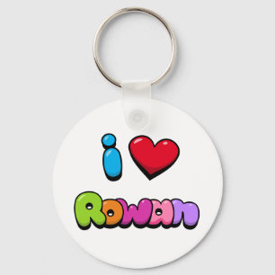 Llavero Amo a Rowan