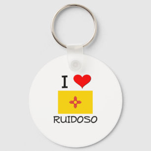 Llavero Amo a Ruidoso Nuevo México