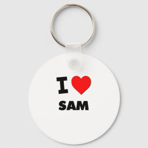 Llavero Amo a Sam