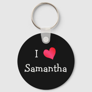 Llavero Amo a Samantha