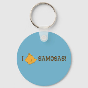 Llavero Amo a Samosas