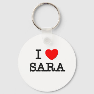 Llavero Amo a Sara