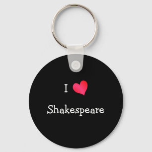 Llavero Amo a Shakespeare