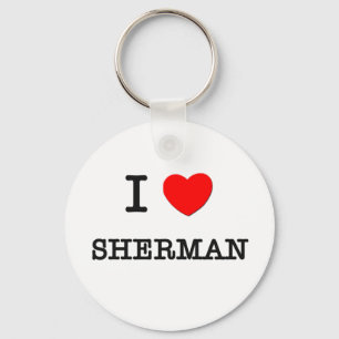 Llavero Amo a Sherman