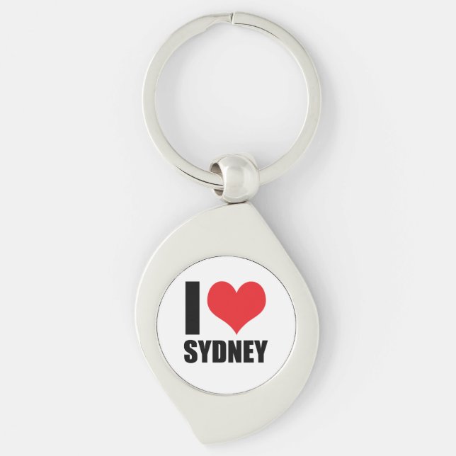 Llavero Amo a Sydney (Anverso)